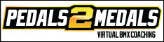 Pedals2Medals Logo